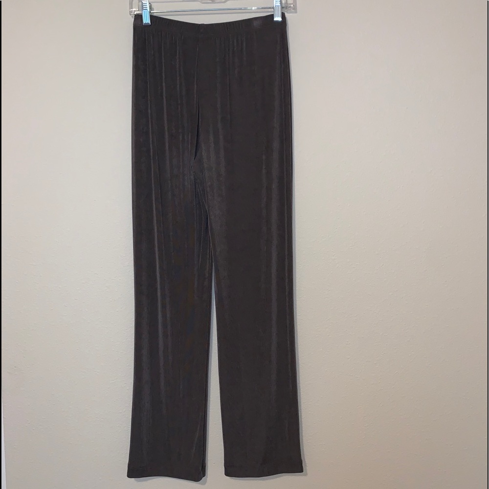 Chico’s black stretchy pants.